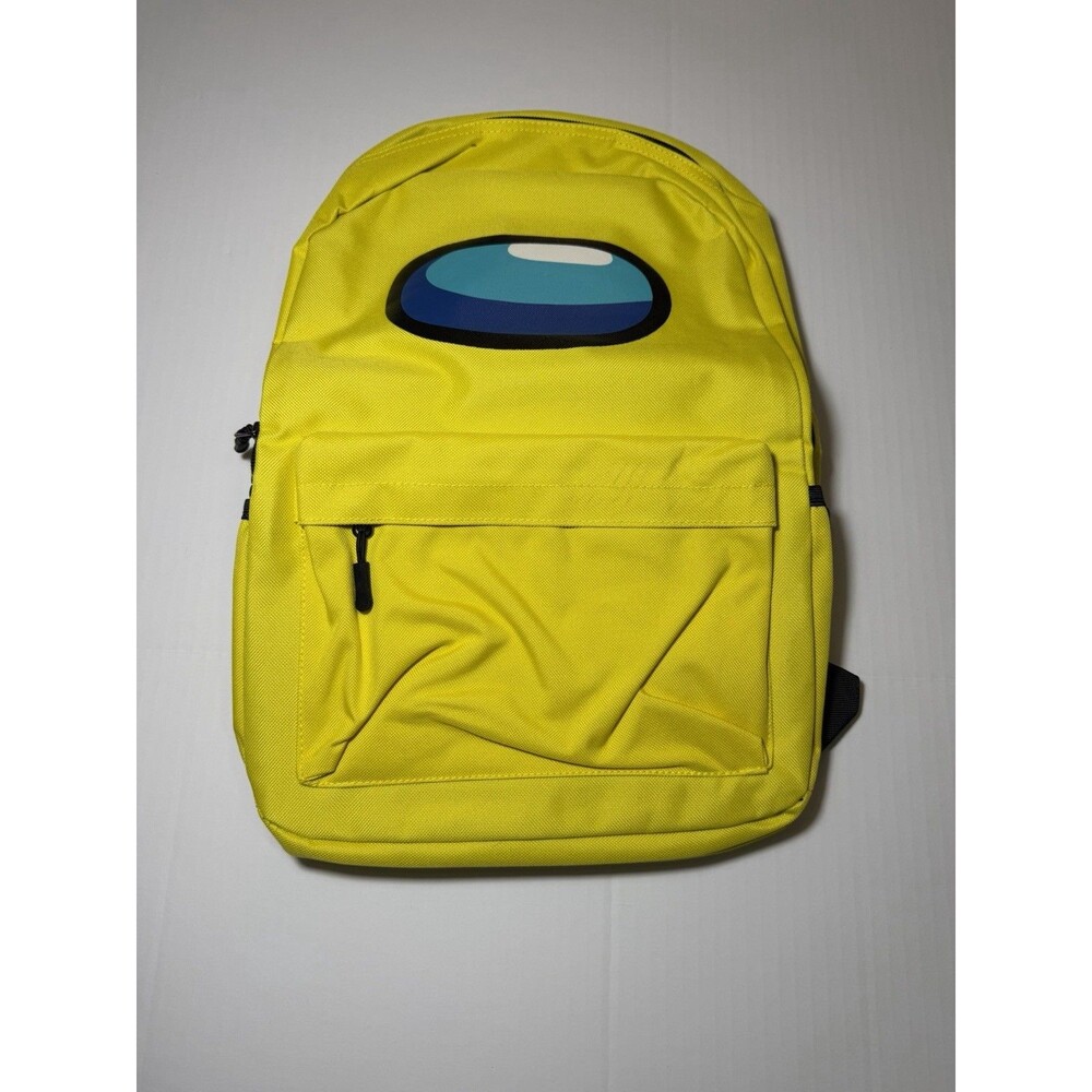 New Among Us Yellow Crewmate Kids Backpack School Bag Travel Bag